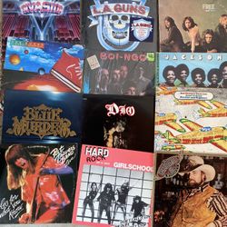 Vintage Rock Albums Lot 223