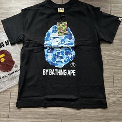Blue Camp Bape Tee