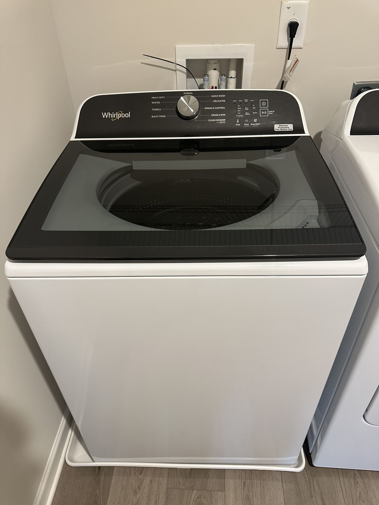 Whirlpool 5.3 Cu. Ft. Large Capacity Top Load Washer