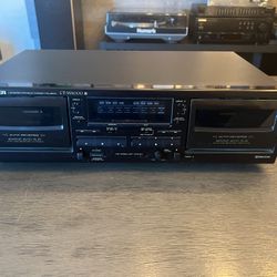 Pioneer Dual cassette deck