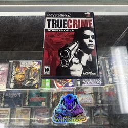 True Crime Streets of LA PS2 $30 Gamehogs 11am-7pm