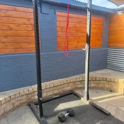 Rogue squat rack