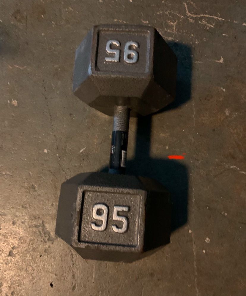95 Pound Dumbbell