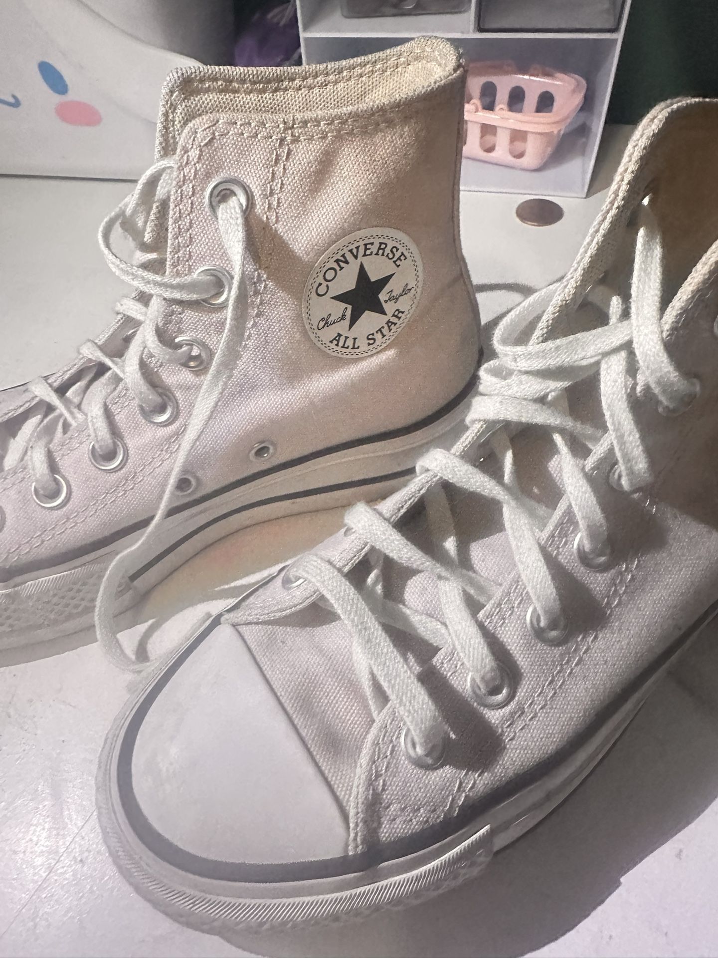 Pink Converse Platform
