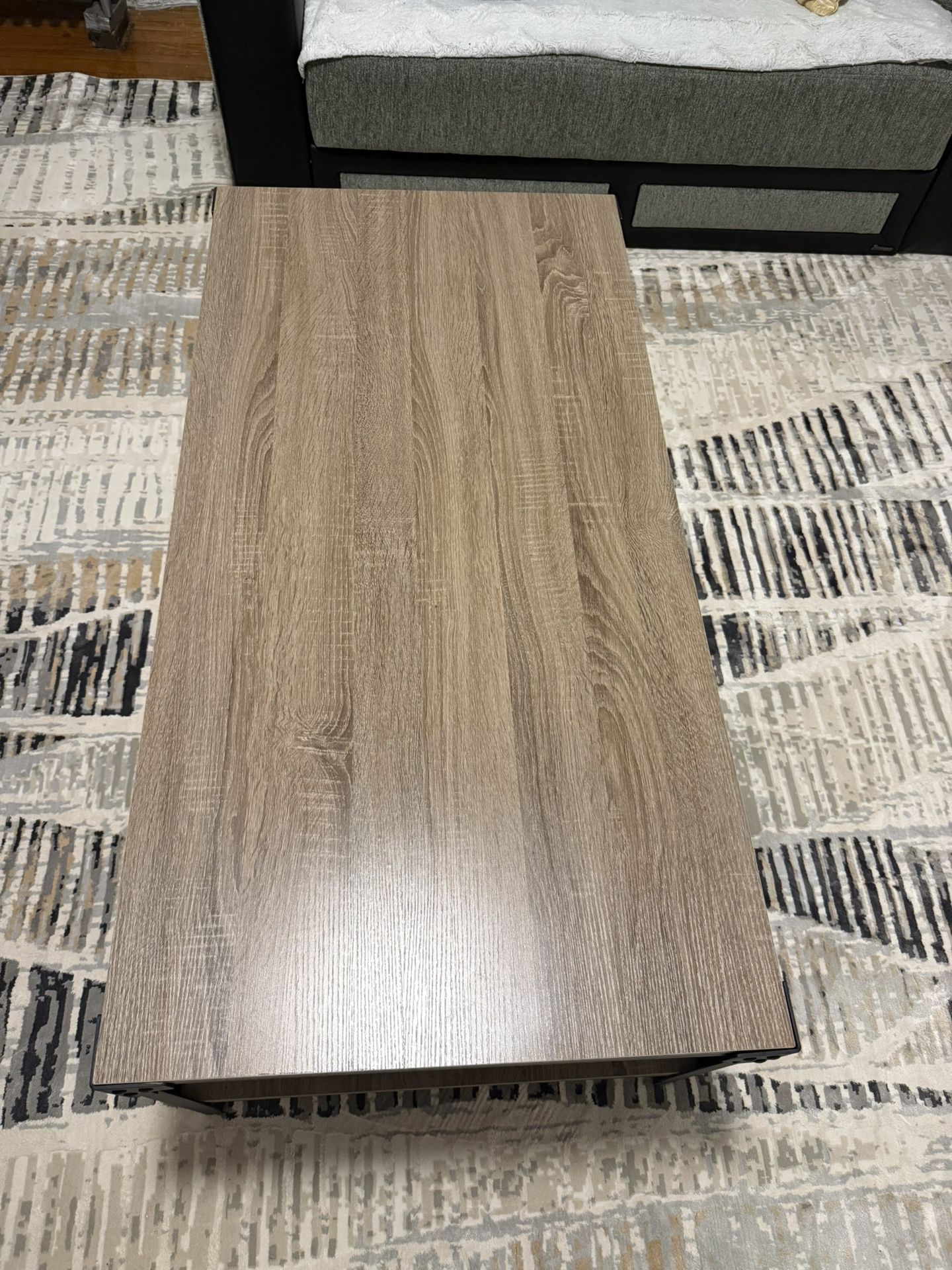 Wood Coffee Table/ gray