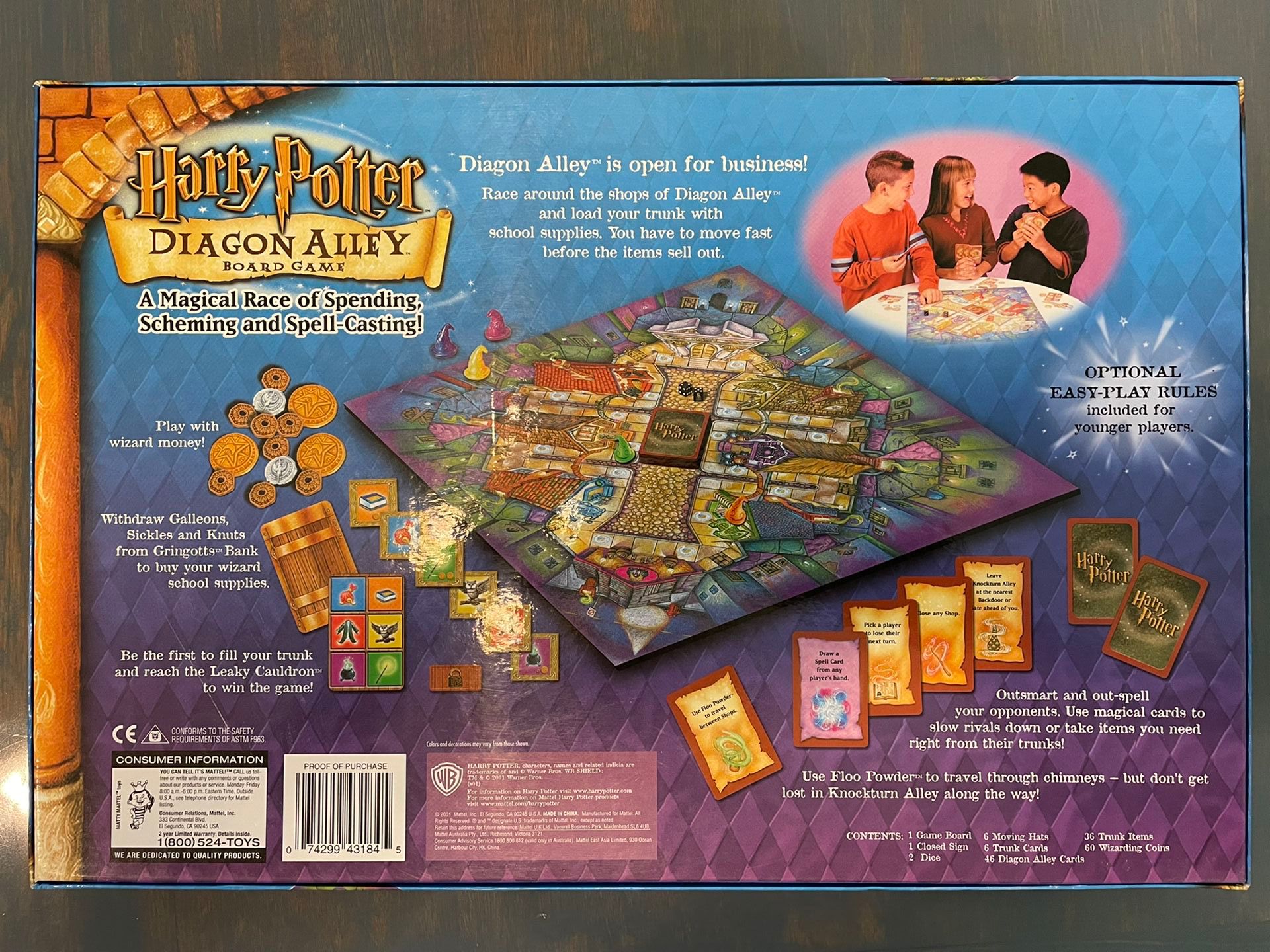 Harry Potter Diagon Alley Board Game