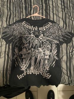 Haunted mound X Affliction tshirt