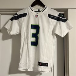 White Russell Wilson Jersey
