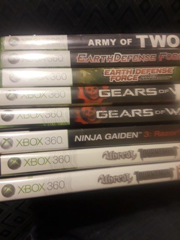 XBox 360 Games for Sale (See the Description for prices)