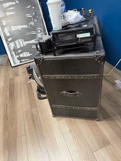 Vintage Trunk-Style Campaign Desk / Writing Desk – $200 OBO