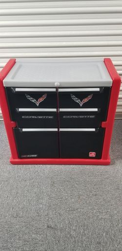 Step 2  Corvette Toy Dresser and  Toy Organizer 