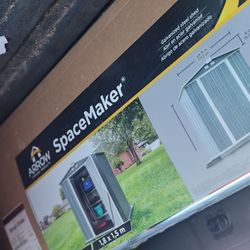 Arrow SpaceMaker 6-ft x 5-ft Galvanized Steel Storage Shed -BRAND NEW