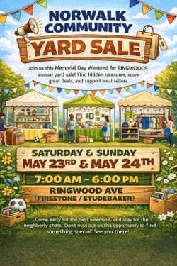 Memorial Weekend Community Yard Sale