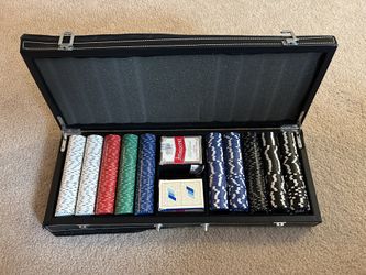 Poker Set With Cards