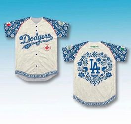 Mexican Heritage Dodger jersey size Medium