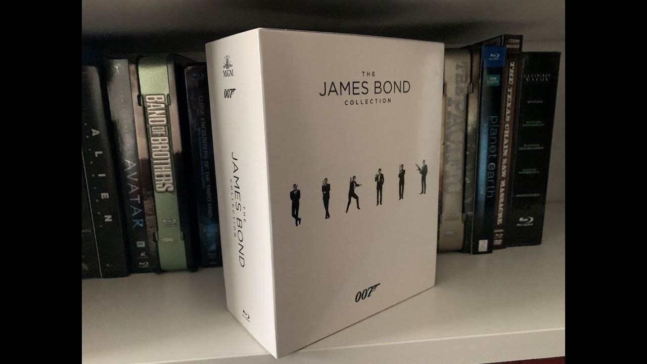 The James Bond Collection Bluray 24 Films