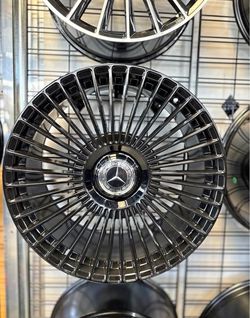 22 inch Mercedes-Benz Maybach Style Multi-Spoke Wheels with Tires (4) WE FINANCE