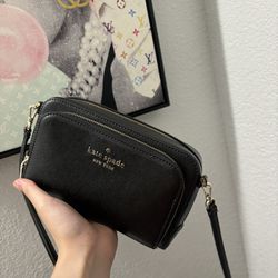 kate spade black purse 