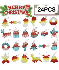 Mini Pop Fidget Toys - 24 Pieces 
