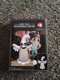 4 Feet Tall Inflatable Ghost For Halloween