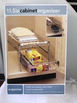 11.5in cabinet organizer