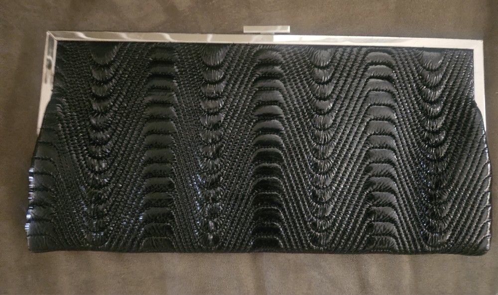 HOBO Elegant Black Clutch Bag
