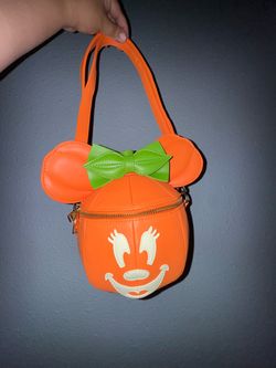 Minnie Pumpkin Loungefly Crossbody