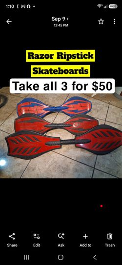 Razor Ripsticks Skateboards