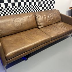 Leather Sofa 