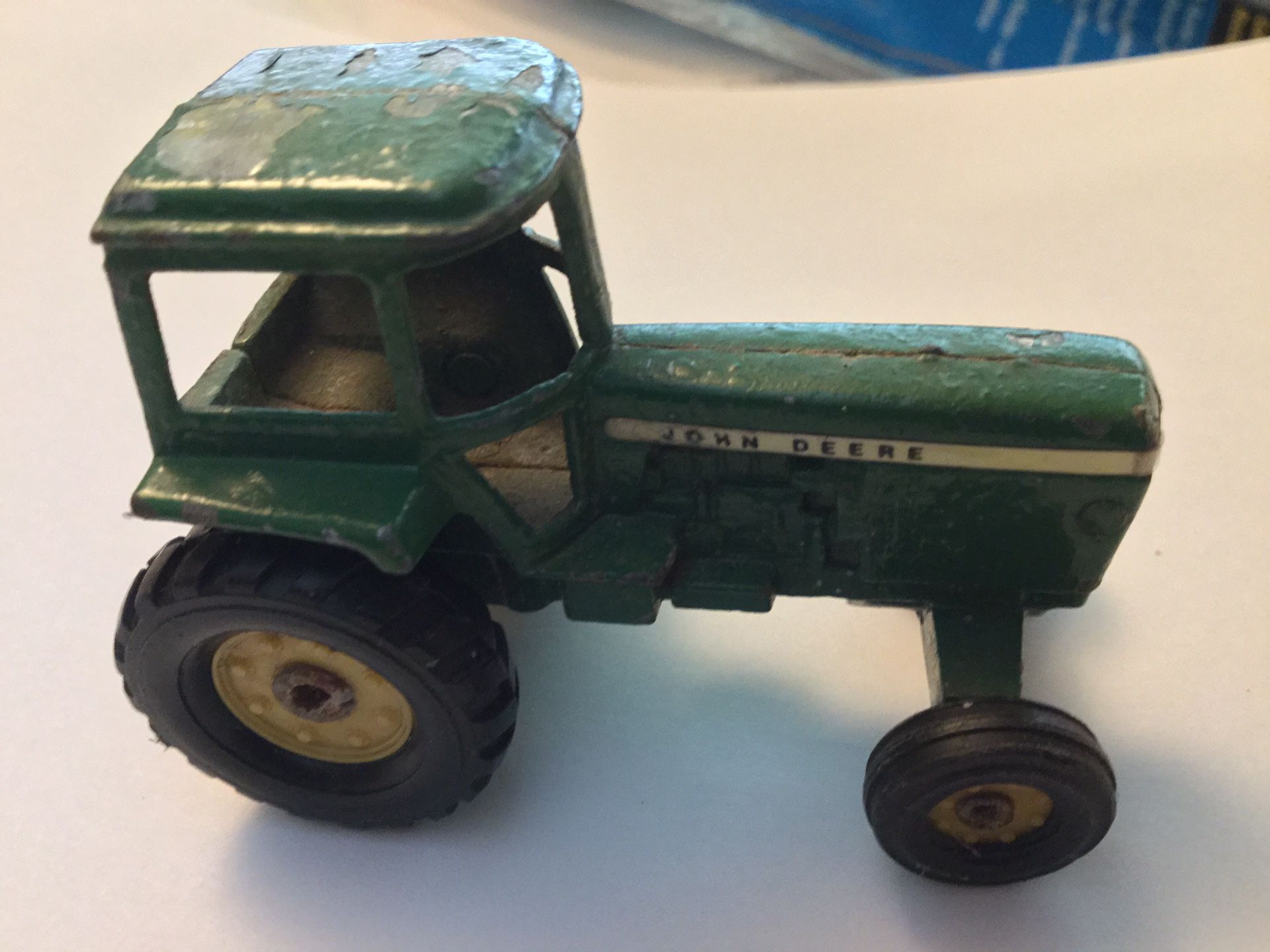 Vintage collectible John Deere tractor toy