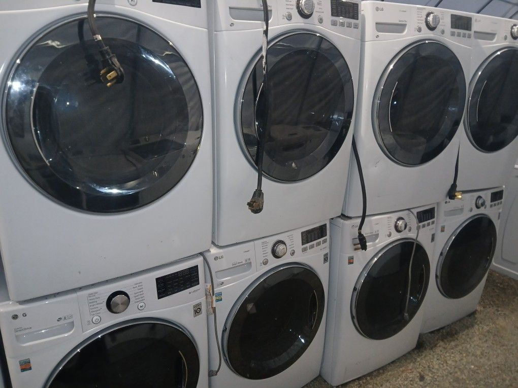 Lg Washer And Dryer Set Electric From 350