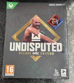 Undisputed Deluxe WBC Edition Xbox Series X Boxing Game Brand New Factory Sealed