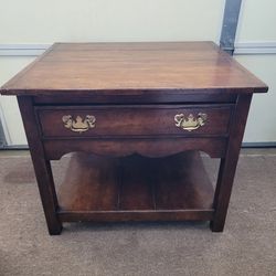 🔥 Wooden Nightstand Bedroom Home Furniture Bed Desk Drawer Cabinet