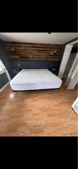 King Size Mattress with adjustable Platform Bed Frame