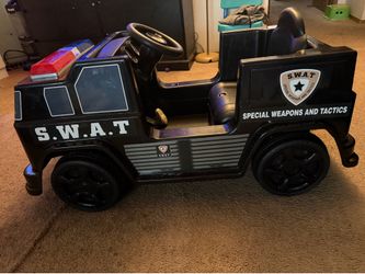 SWAT 6V One Seat Ride-On Car