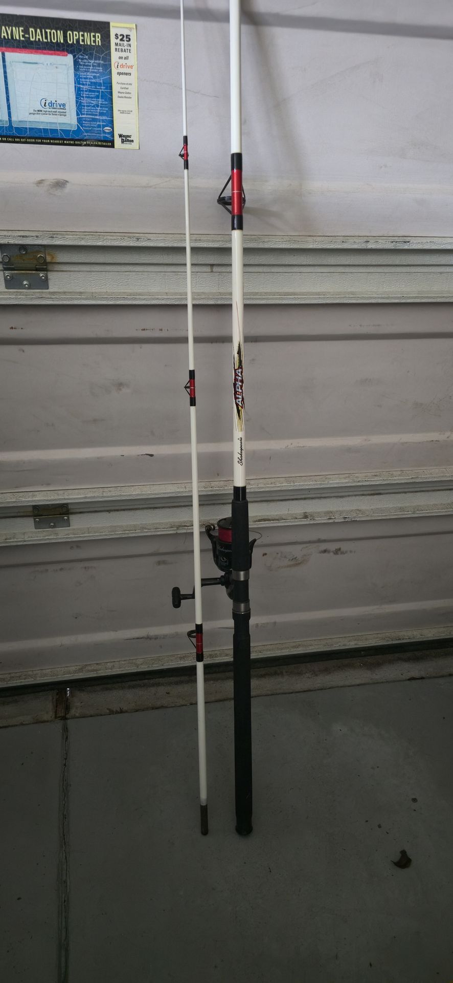 Shakespeare Alpha 10' Surf Fishinf Rod with Reel