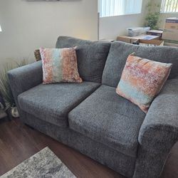 Loveseat - Dark Grey