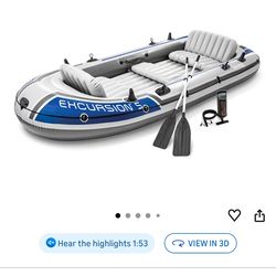 Inflatable boat set $99