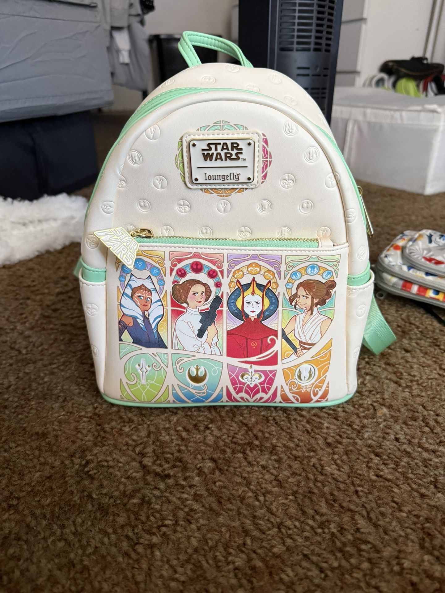Loungefly Ladies Of The Rebellion Backpack and Wallet