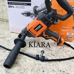 RIDGID 9 Amps Corded Spade Handle Mud Mixer