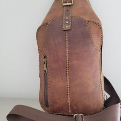 Vintage Genuine Leather Handbag