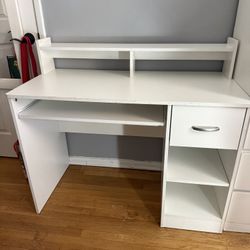 White desk 