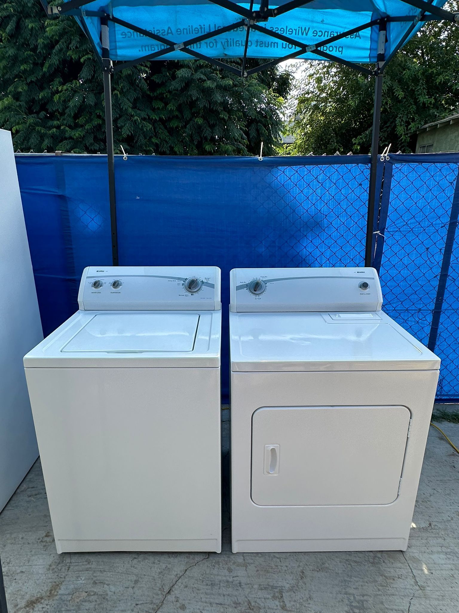 Kenmore washer & Electric Dryer