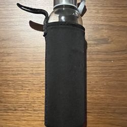 Glass bottles with sleeves