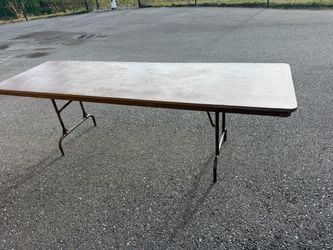 8 Ft Folding Banquet Table