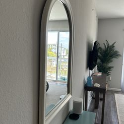 Arched Mirror - Cream Color - 3” X 4”
