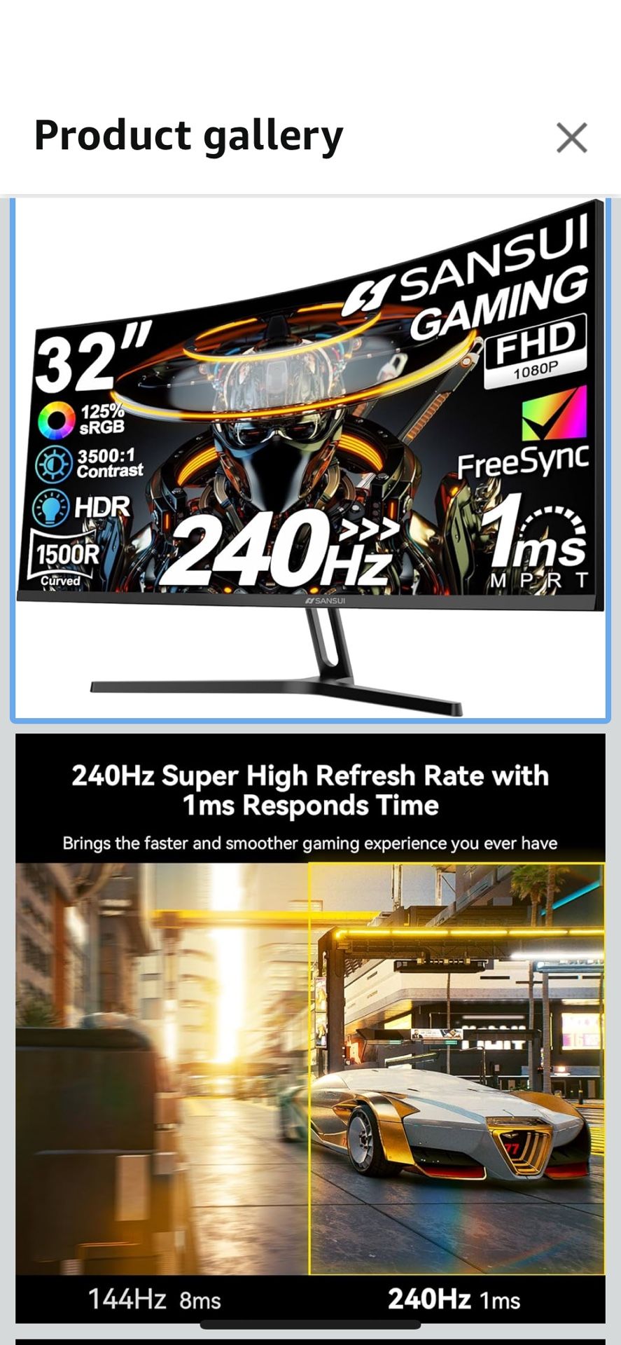 32” Gaming Monitor