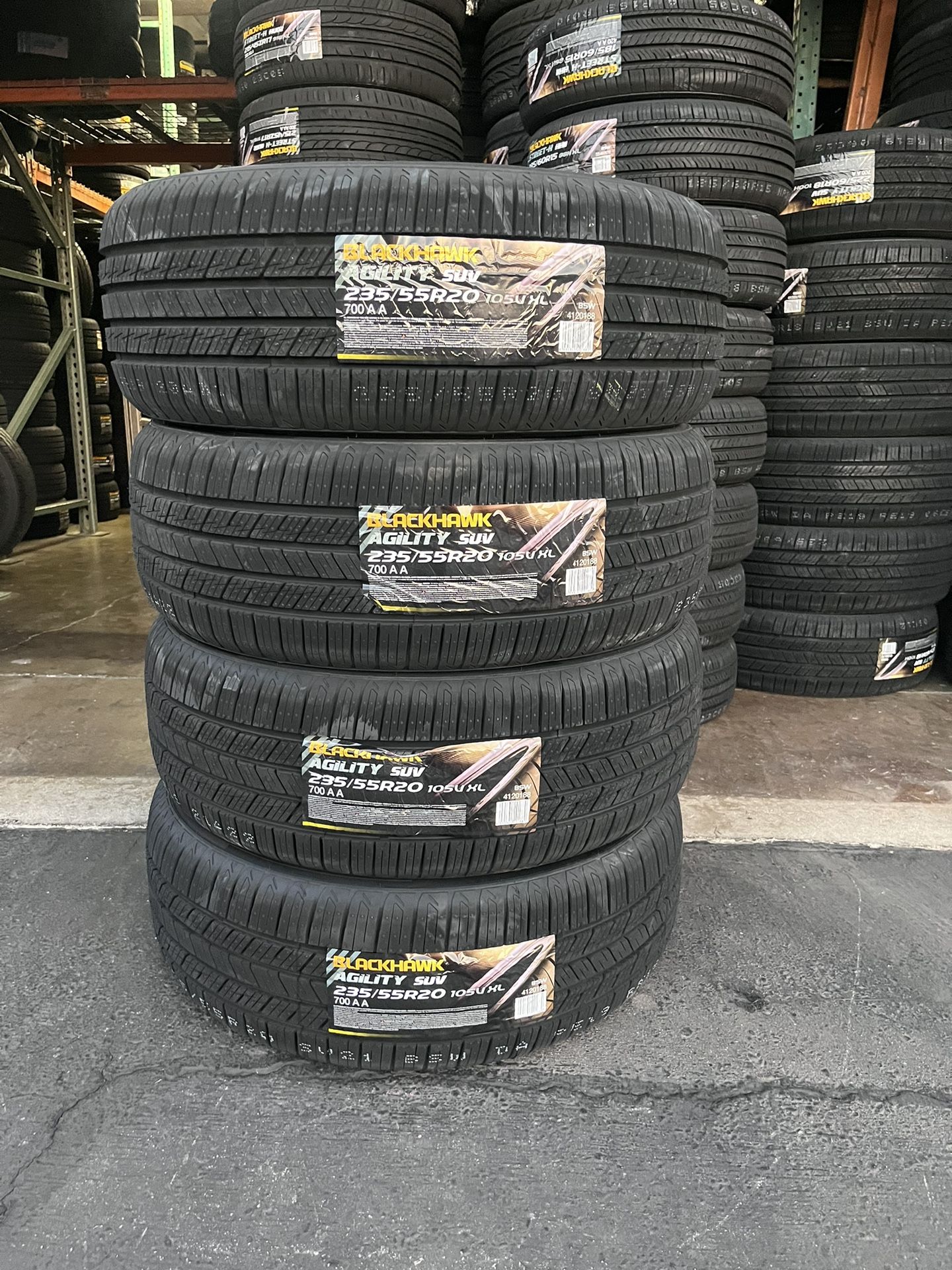 235/55R20 Blackhawk Agility