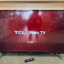 TCL 50" 50 S421LDAA Class 4K UHD LED Roku Smart TV 4