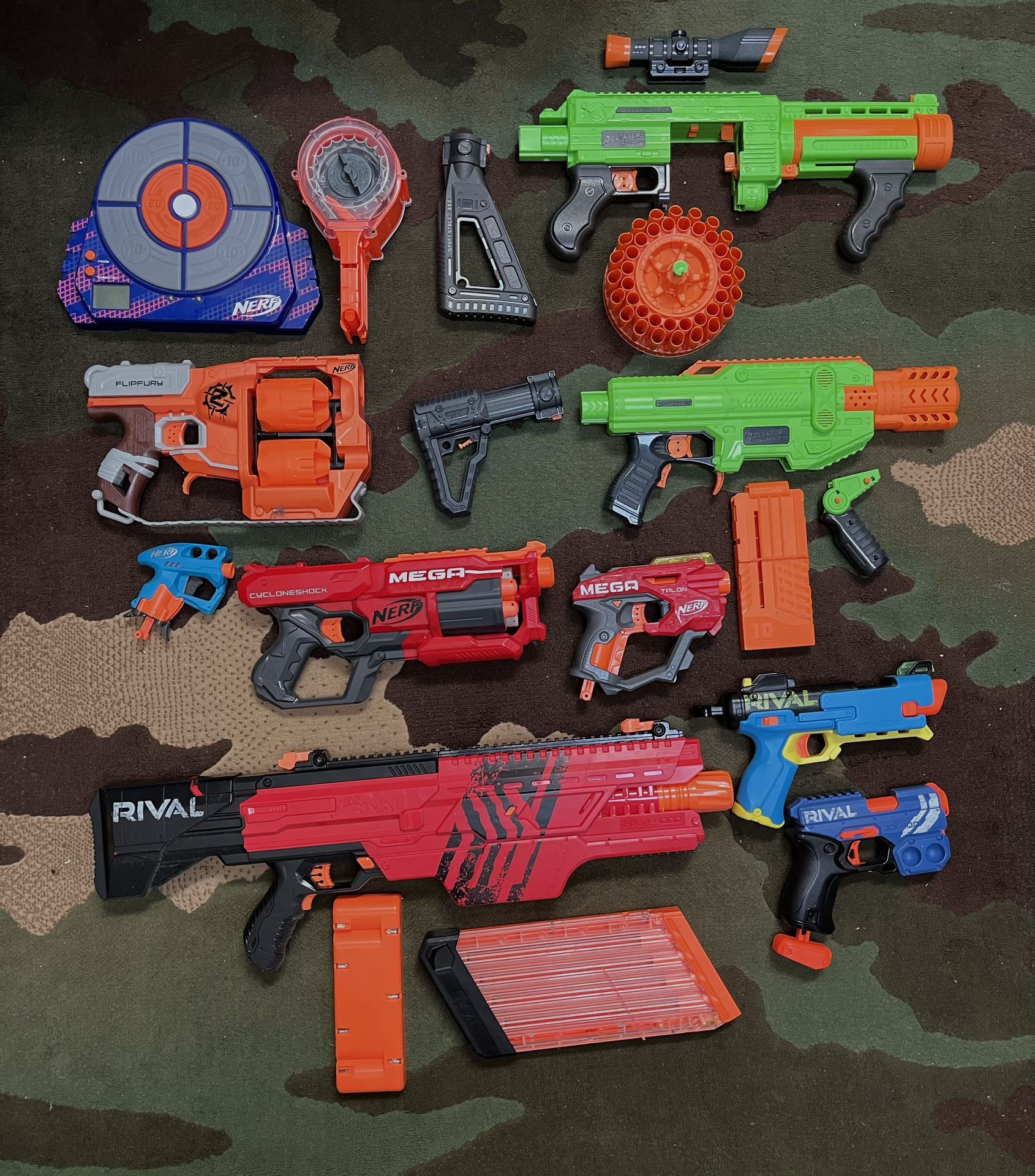 Nerd Gun Blasters And Attachments